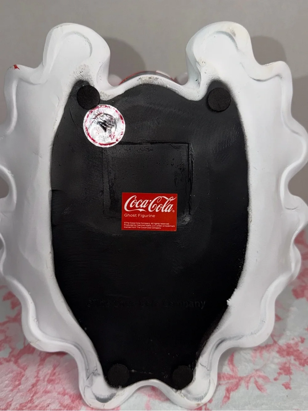 👻 VIRAL TikTok Cute Ghost Holding COCA-COLA  Halloween Tabletop Decor 12”NEW💖